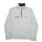 Mens Grey Nautica Lifeguard Championships Quarter Zip Jumper
