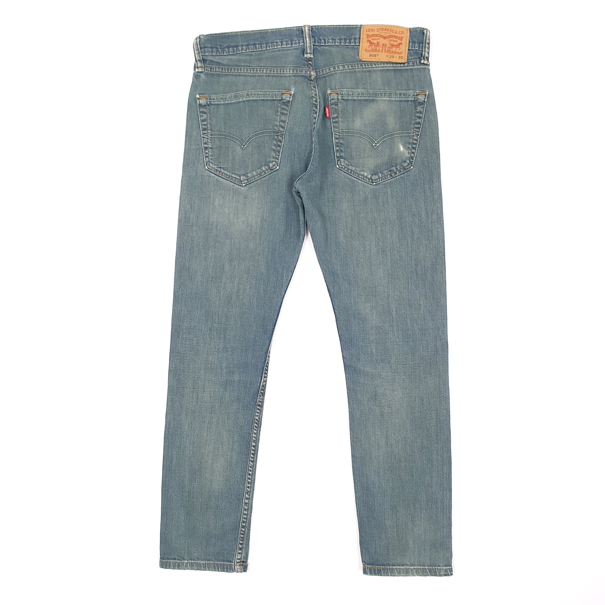 Levis 508 Tapered Fit Jeans W29 L30 Blue
