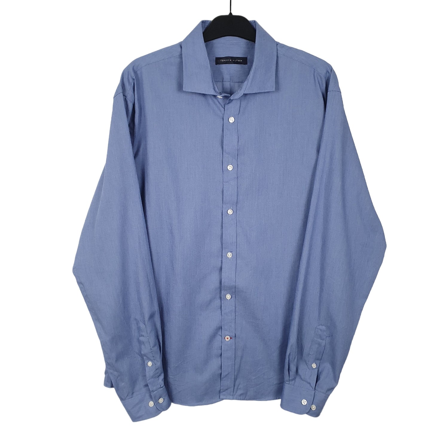 Mens Blue Tommy Hilfiger  Long Sleeve Shirt
