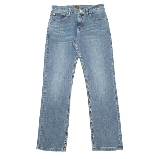 Lee Regular Regular Fit Jeans UK18 Blue