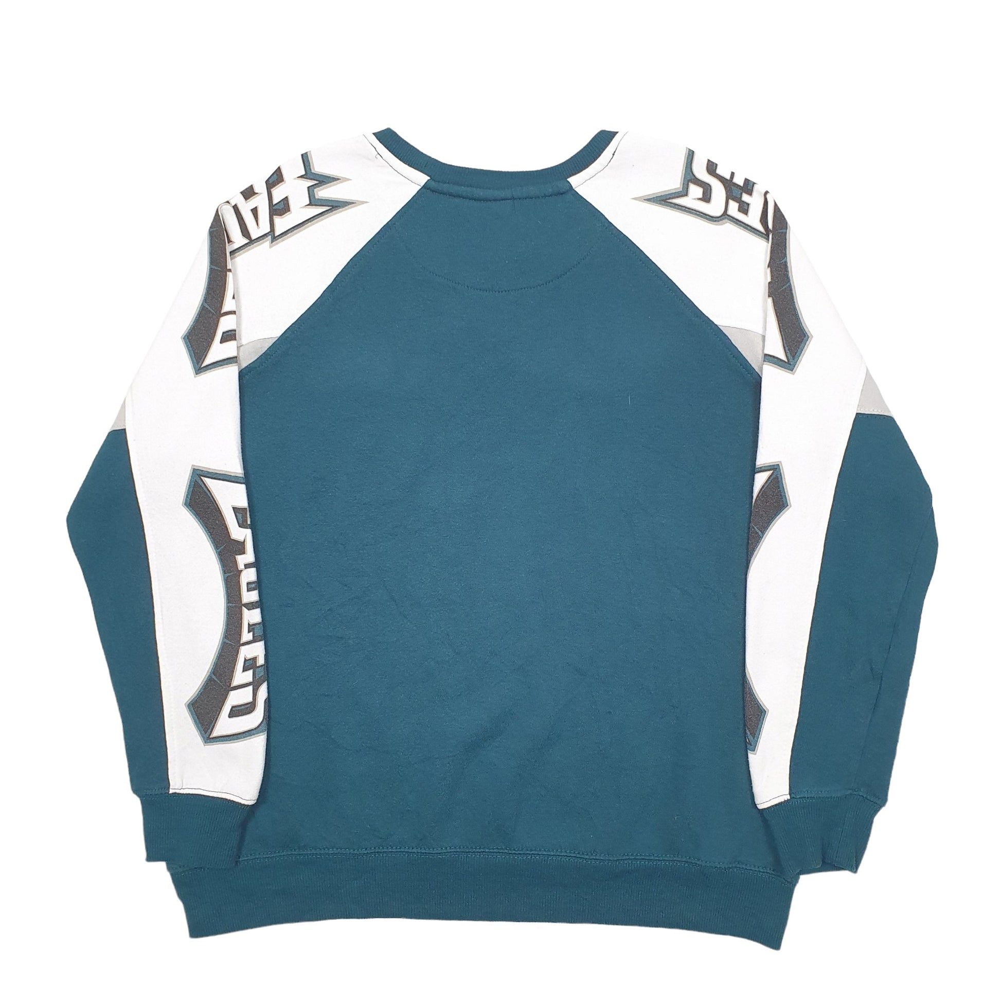 Mens Green NFL Philadelphia Eagles Football Crewneck Jumper