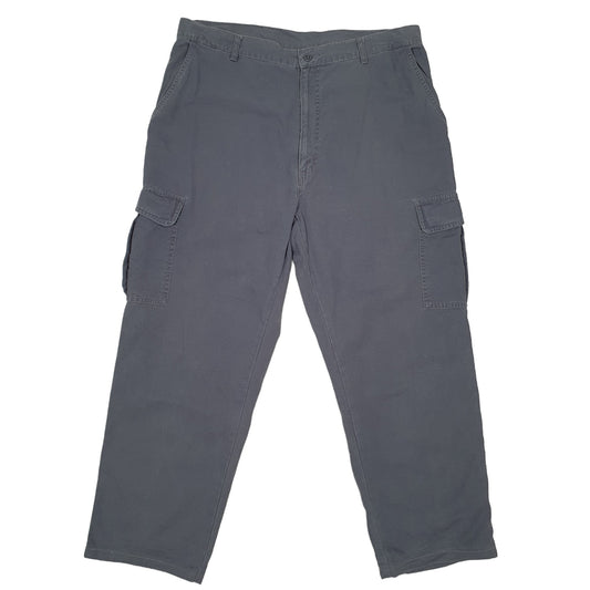 Mens Navy St John's Bay Combat Pants Cargo Trousers