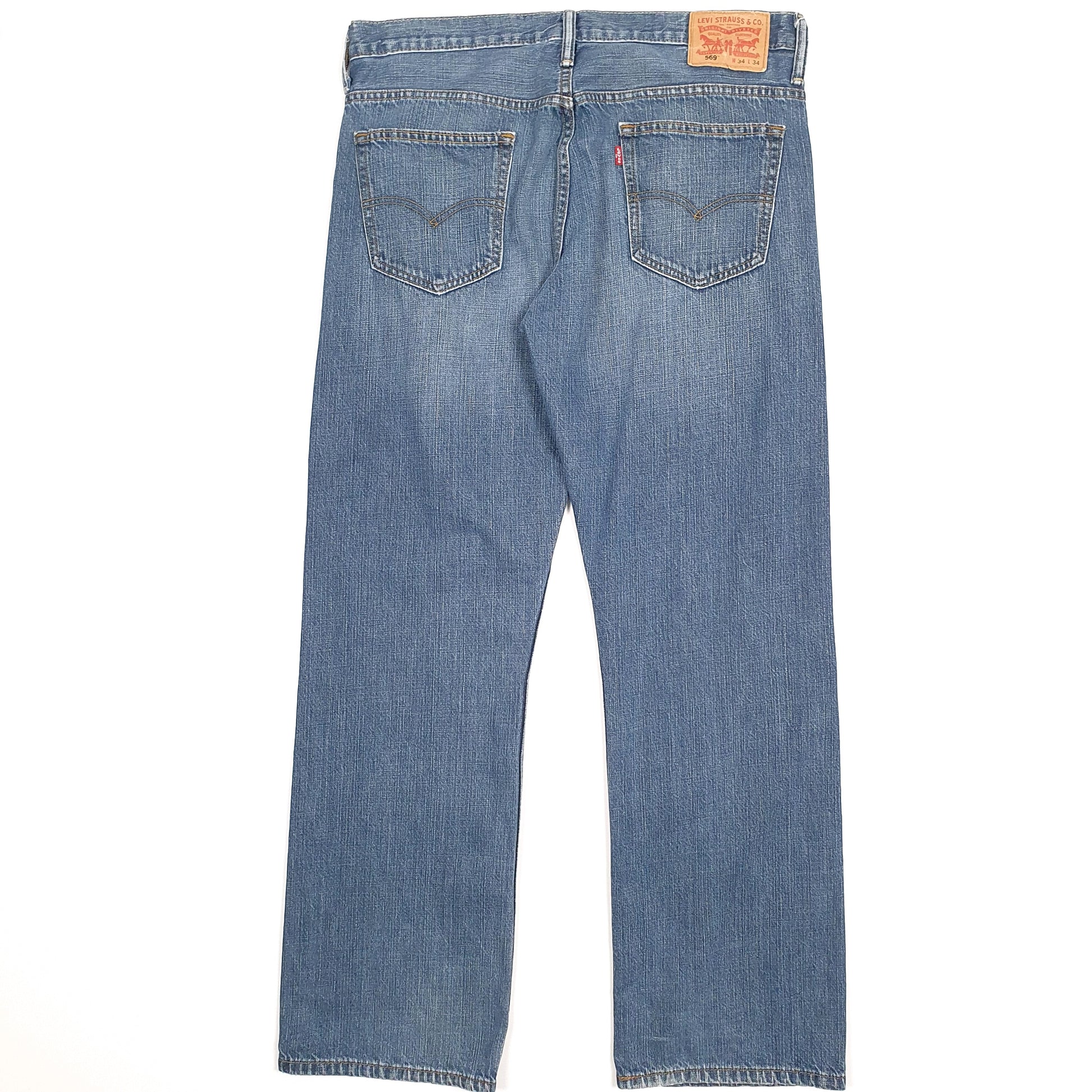 Levis 569 Loose  Fit Jeans W36 L34 Blue