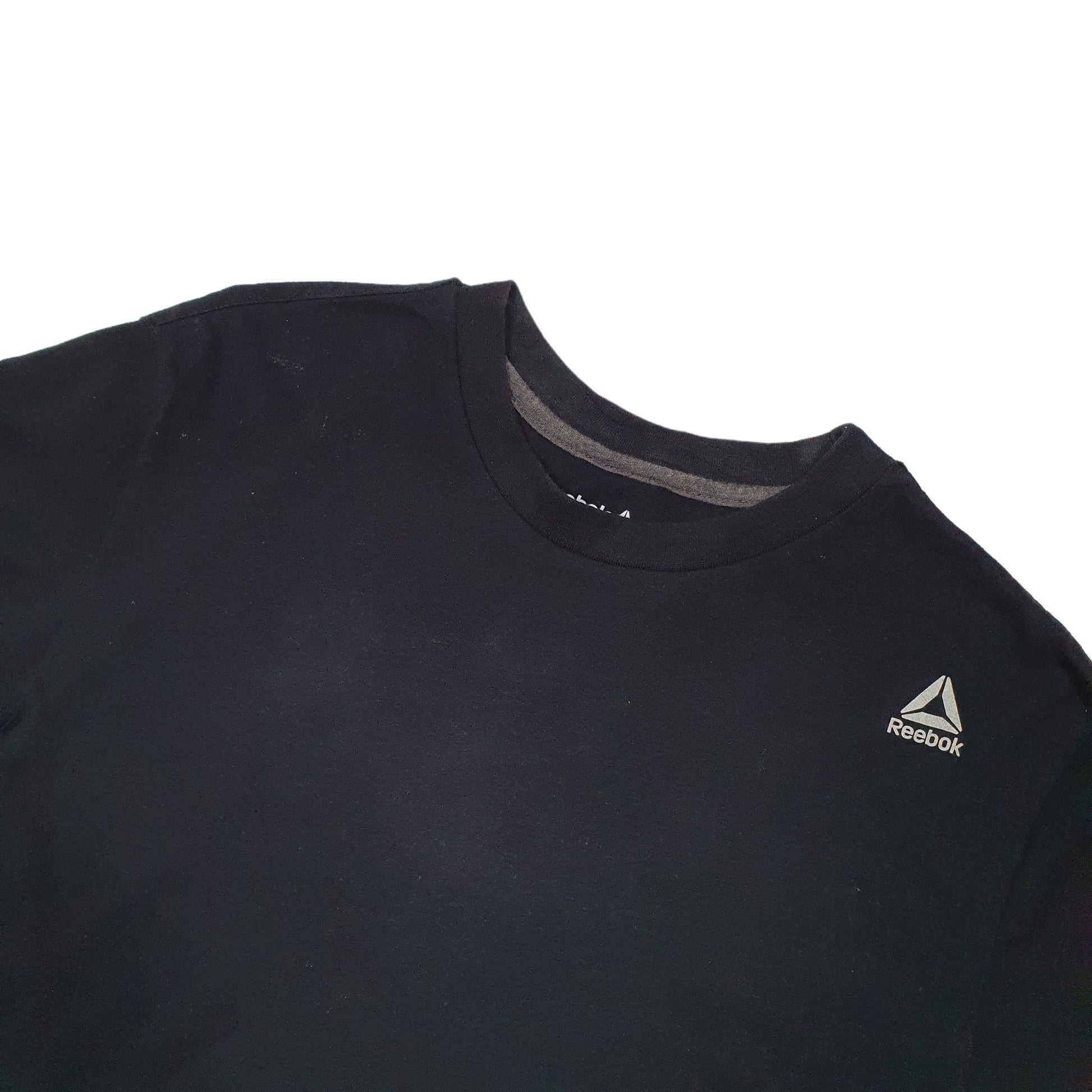 Reebok Short Sleeve T Shirt Black