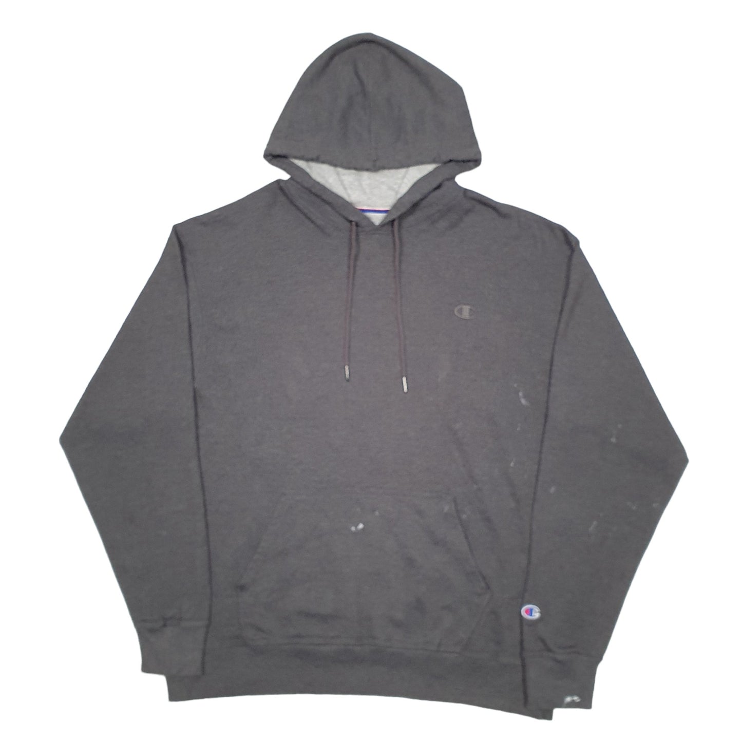 Mens Grey Champion  Hoodie Jumper