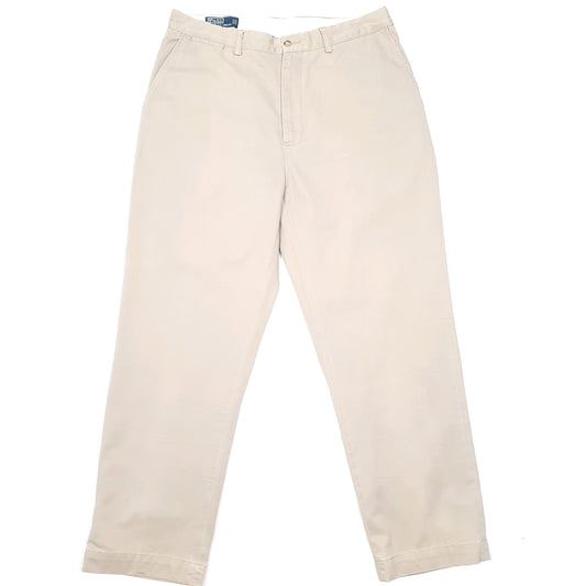 Mens Beige Polo Ralph Lauren Prospect Pant Chino Trousers