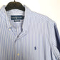 Polo Ralph Lauren Short Sleeve Custom Fit Striped Shirt Blue