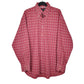 Tommy Hilfiger Long Sleeve Regular Fit Check Shirt Burgundy