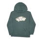 Mens Green Vans Skateboarding Hoodie Jumper