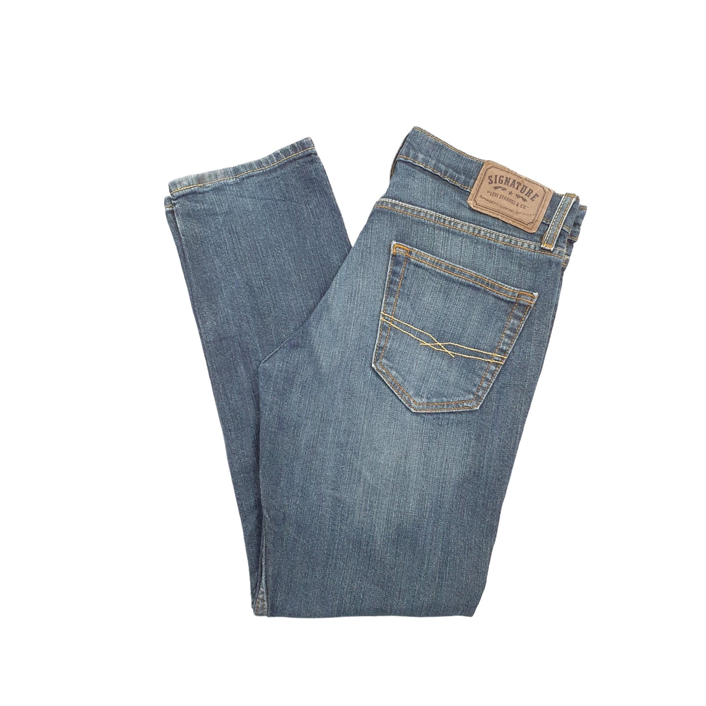 Levis Signature Skinny Fit Jeans W32 L28 Blue
