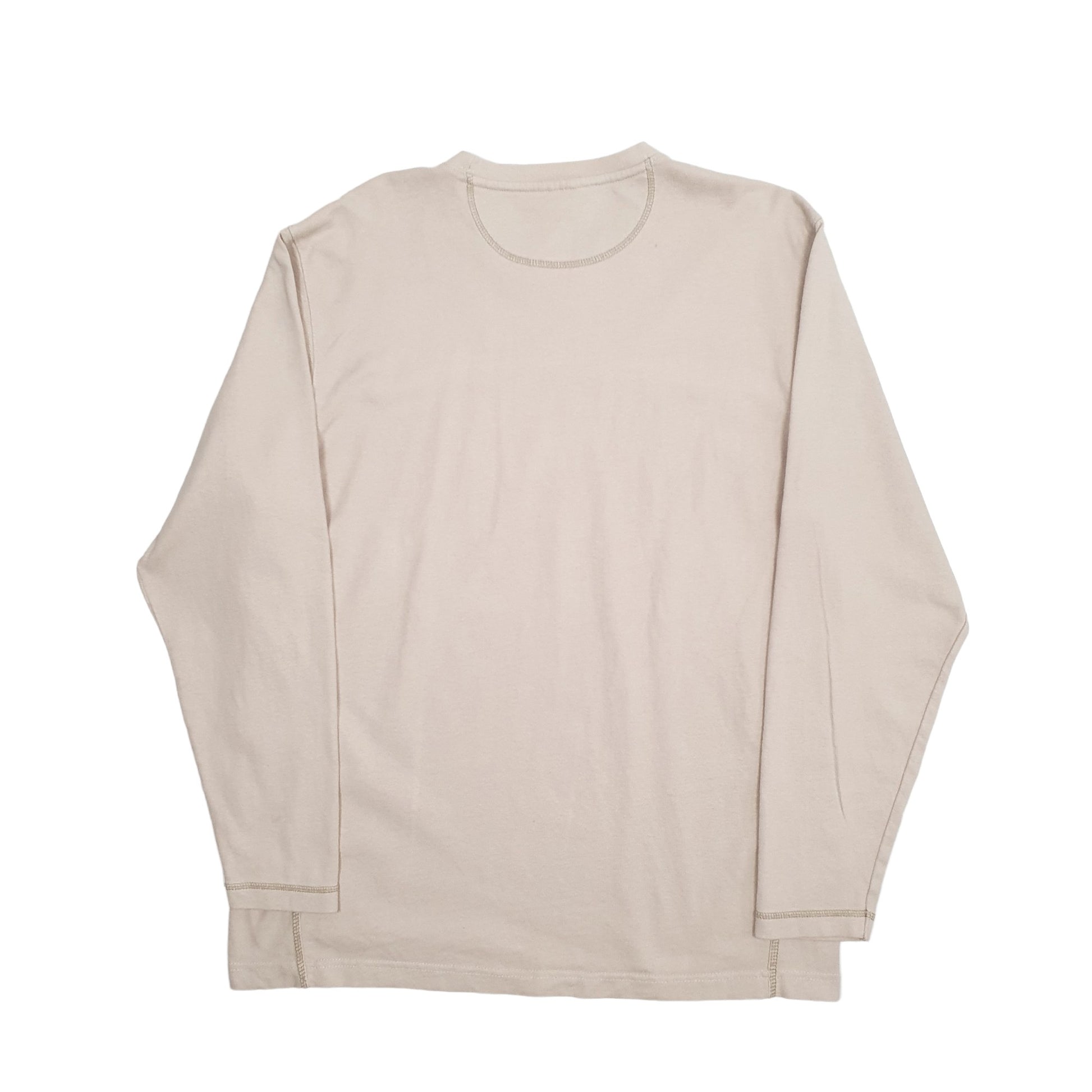 Mens Beige Columbia Sportswear  Crewneck Jumper