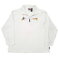 Mens Cream Disney Mickey Mouse Pluto Quarter Zip Jumper