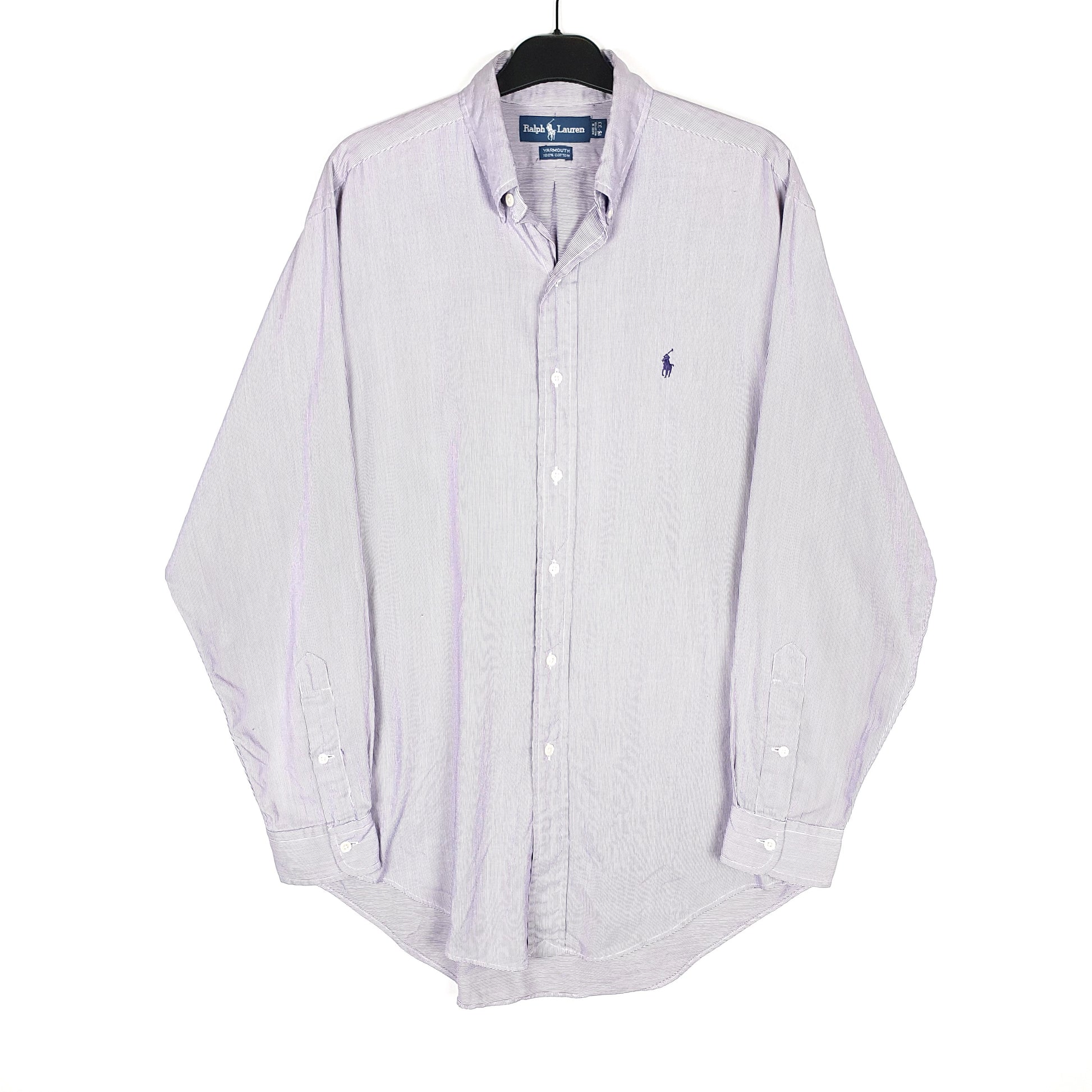 Polo Ralph Lauren Long Sleeve Yarmouth Fit Check Shirt Purple