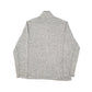 Eddie Bauer Popper Quarter Zip Fleece L Grey