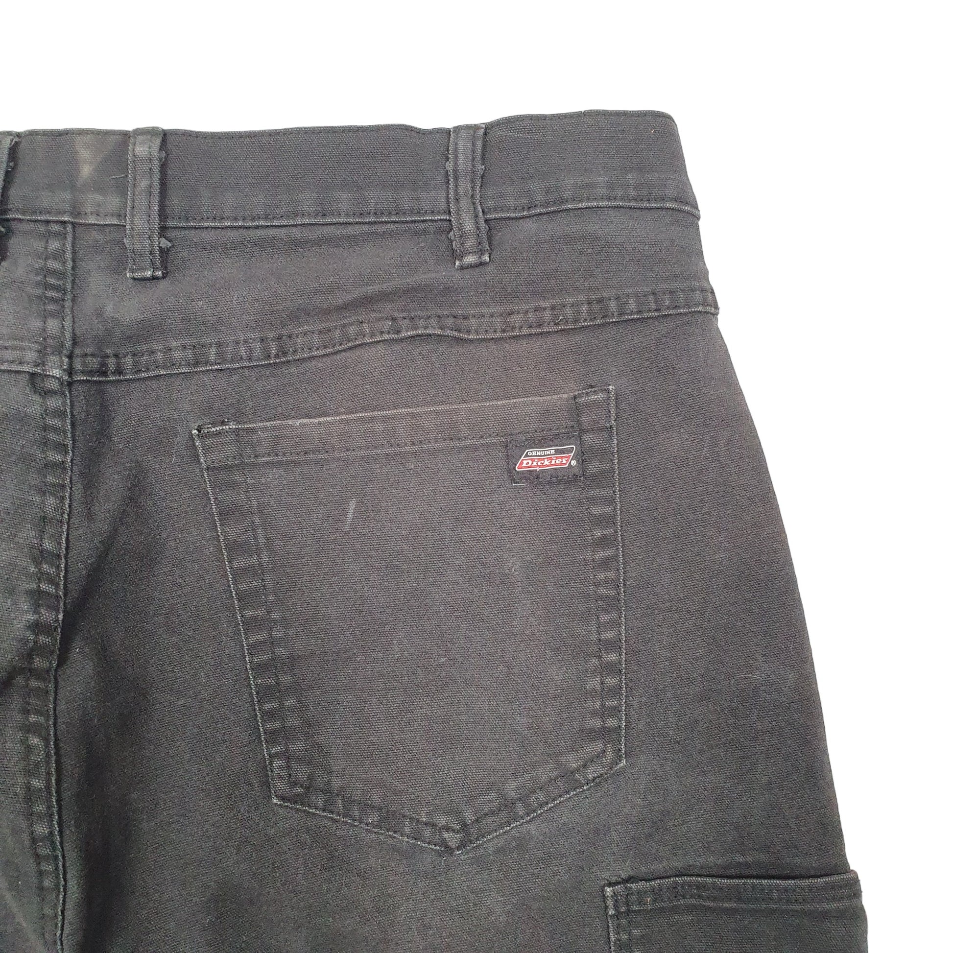 Mens Black Dickies Work Wear Carpenter Shorts