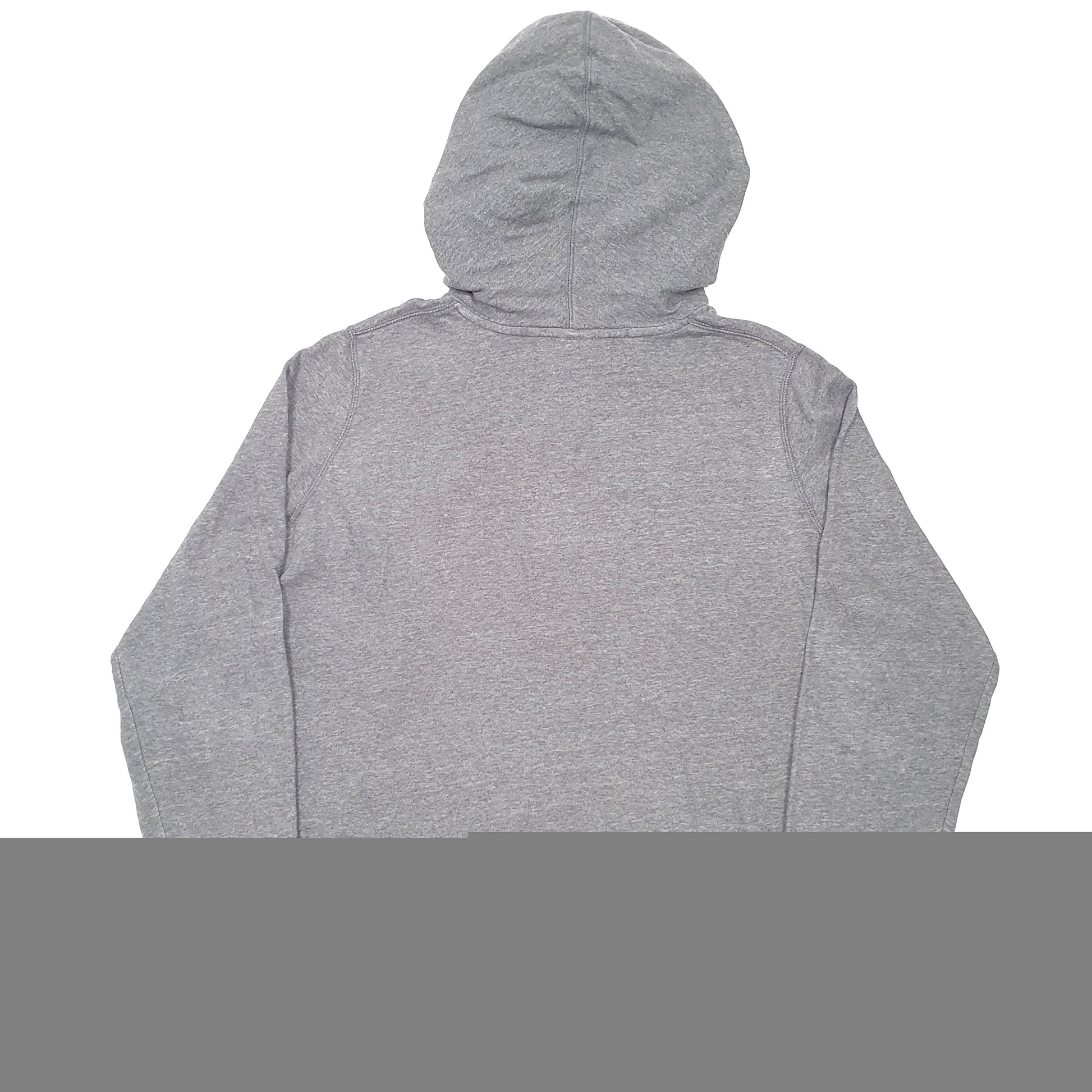 Mens Grey Nike Roll Neck Turtle Hoodie Jumper