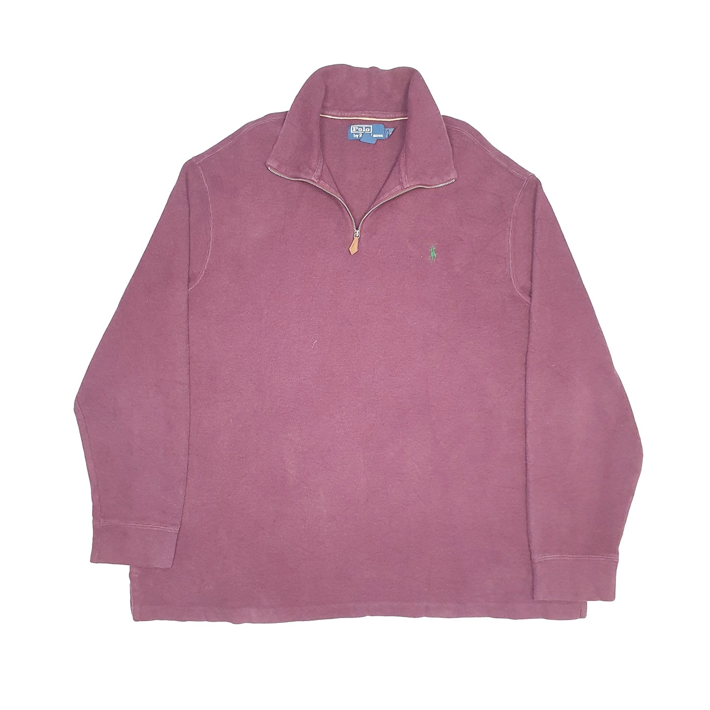 Burgundy Polo Ralph Lauren Quarter Zip Jumper