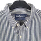 Mens Navy Ralph Lauren Tri Blend Made In USA Long Sleeve Shirt