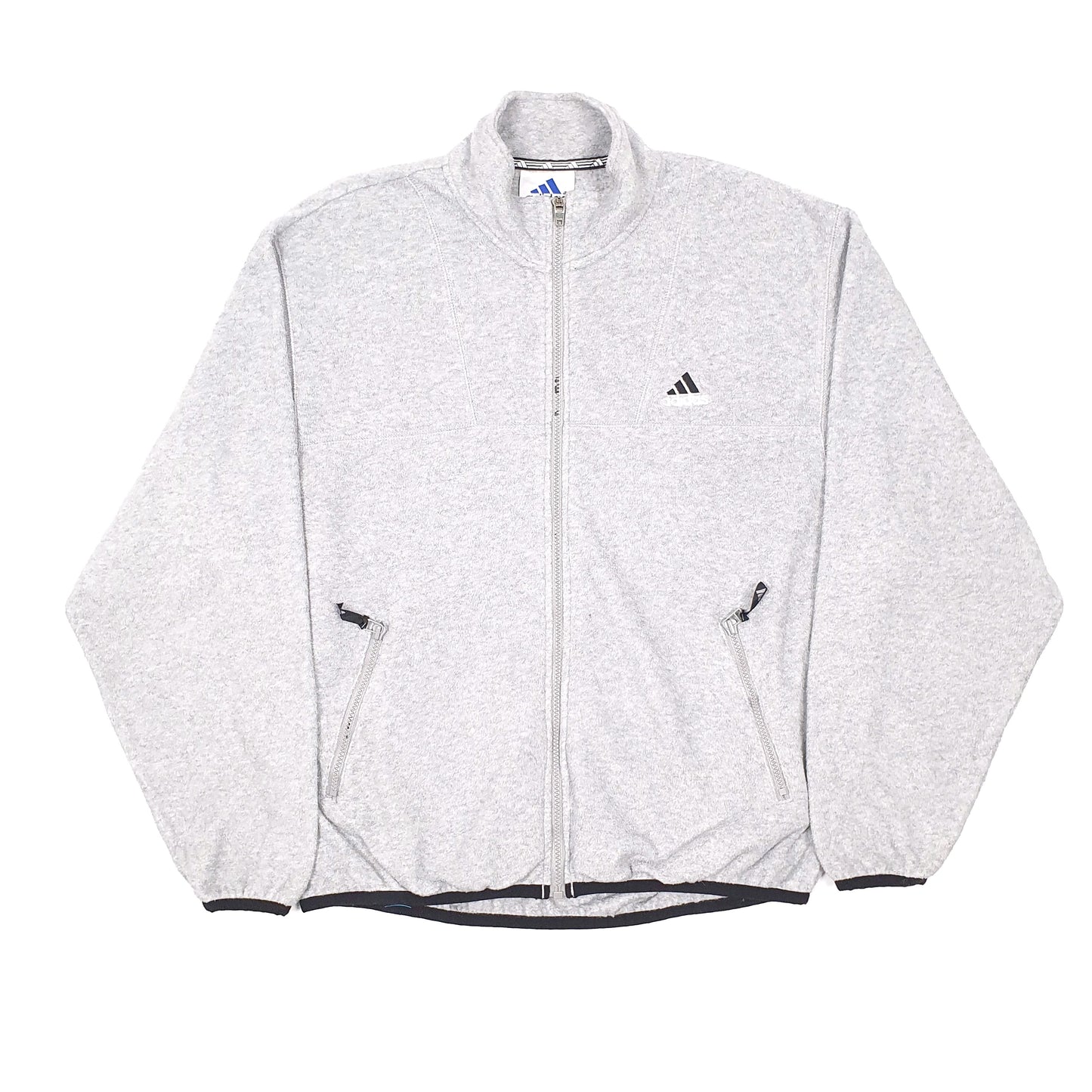 Adidas Full Zip Fleece L Grey