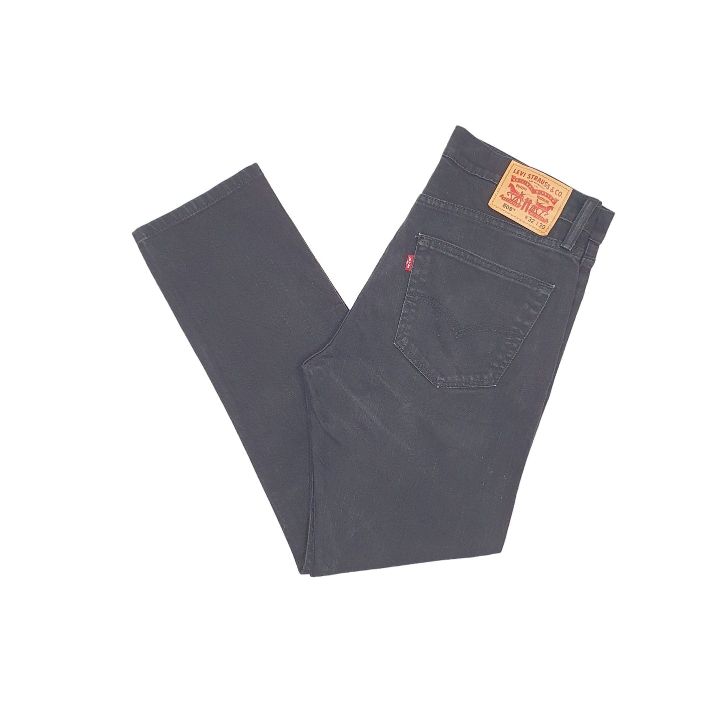 Levis 508 Tapered Fit Jeans W32 L29 Black