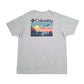 Mens Grey Columbia Sportswear  Short Sleeve T Shirt