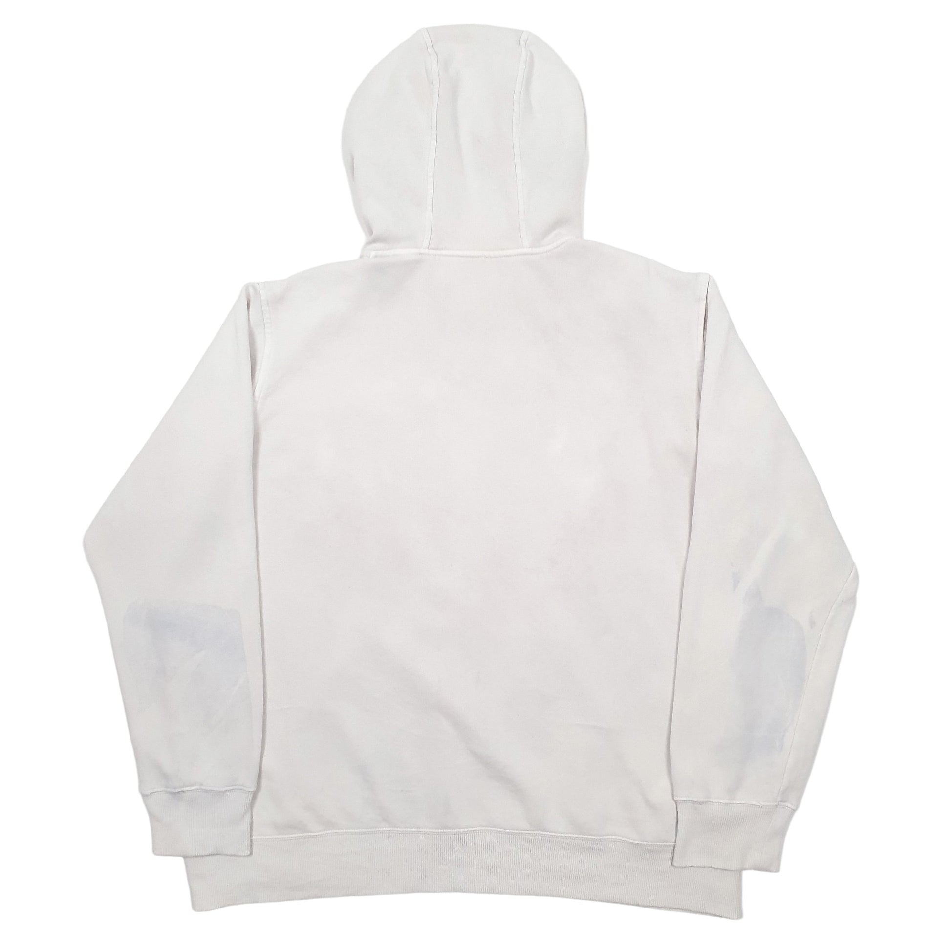 Mens White Adidas  Hoodie Jumper