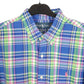 Ralph Lauren Long Sleeve Custom Fit Check Shirt Blue