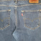 Levis 502 Regular Fit Tapered Jeans W34 L30 Blue