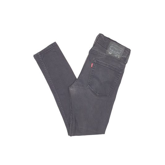 Levis 519 Skinny Fit Jeans W30 L28 Black