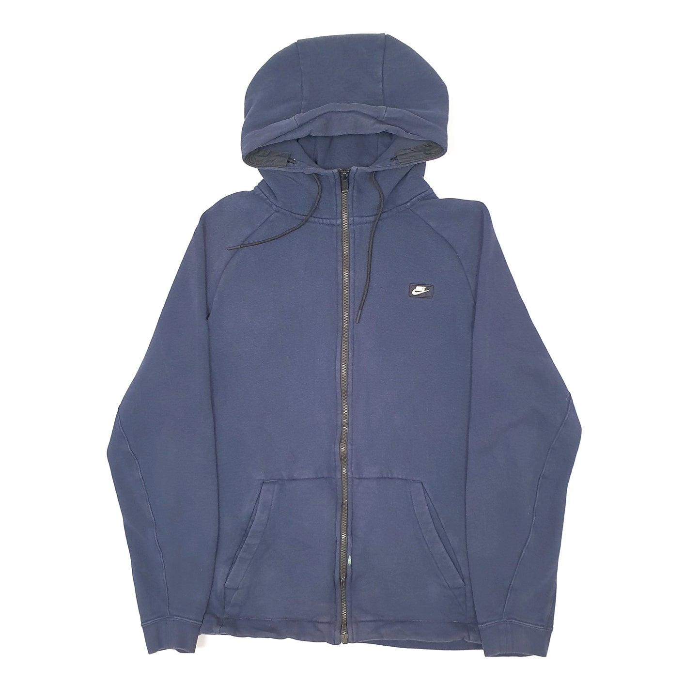 Mens Navy Nike Tech Hoodie Tracksuit Top Full Zip Jumper