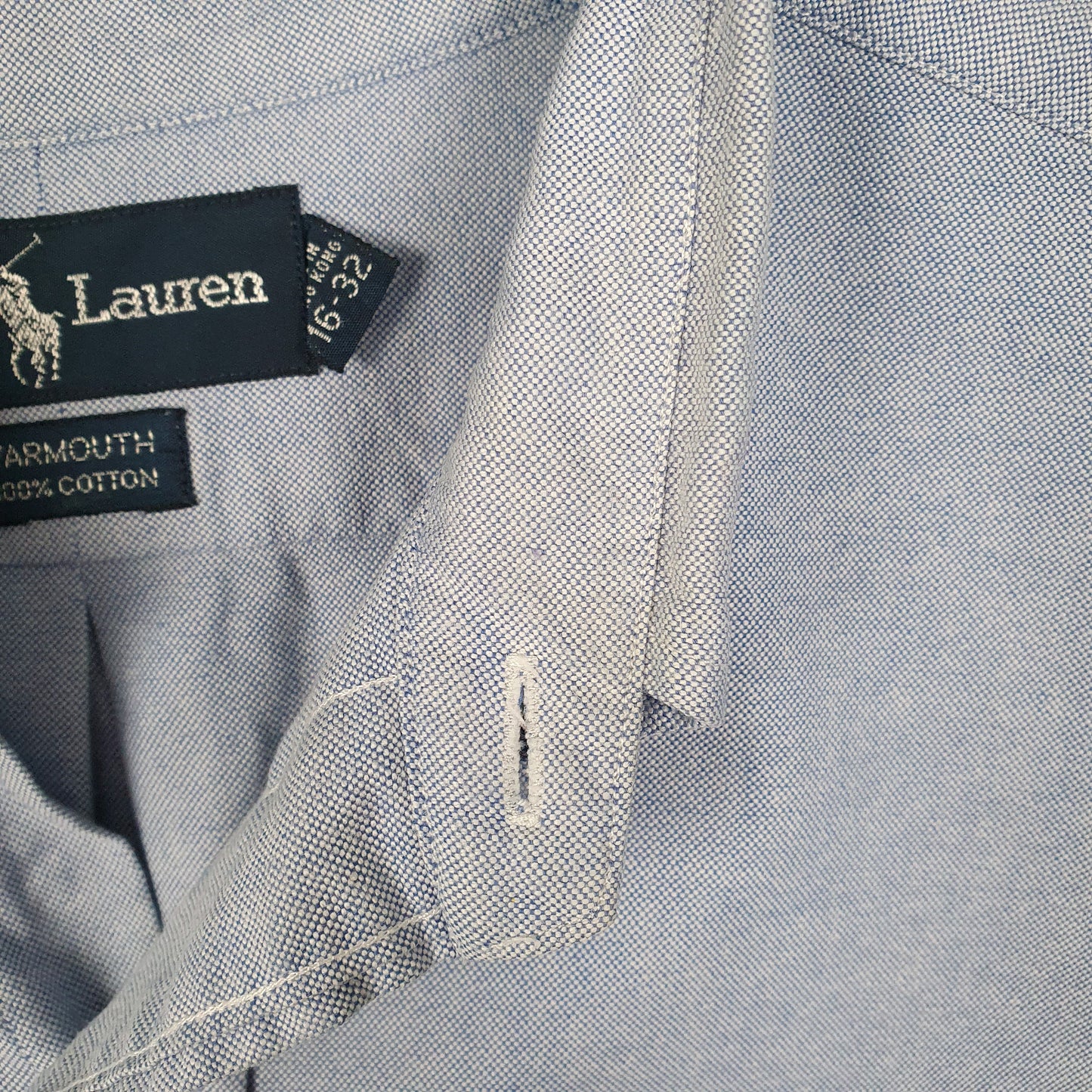 Mens Blue Ralph Lauren  Long Sleeve Shirt