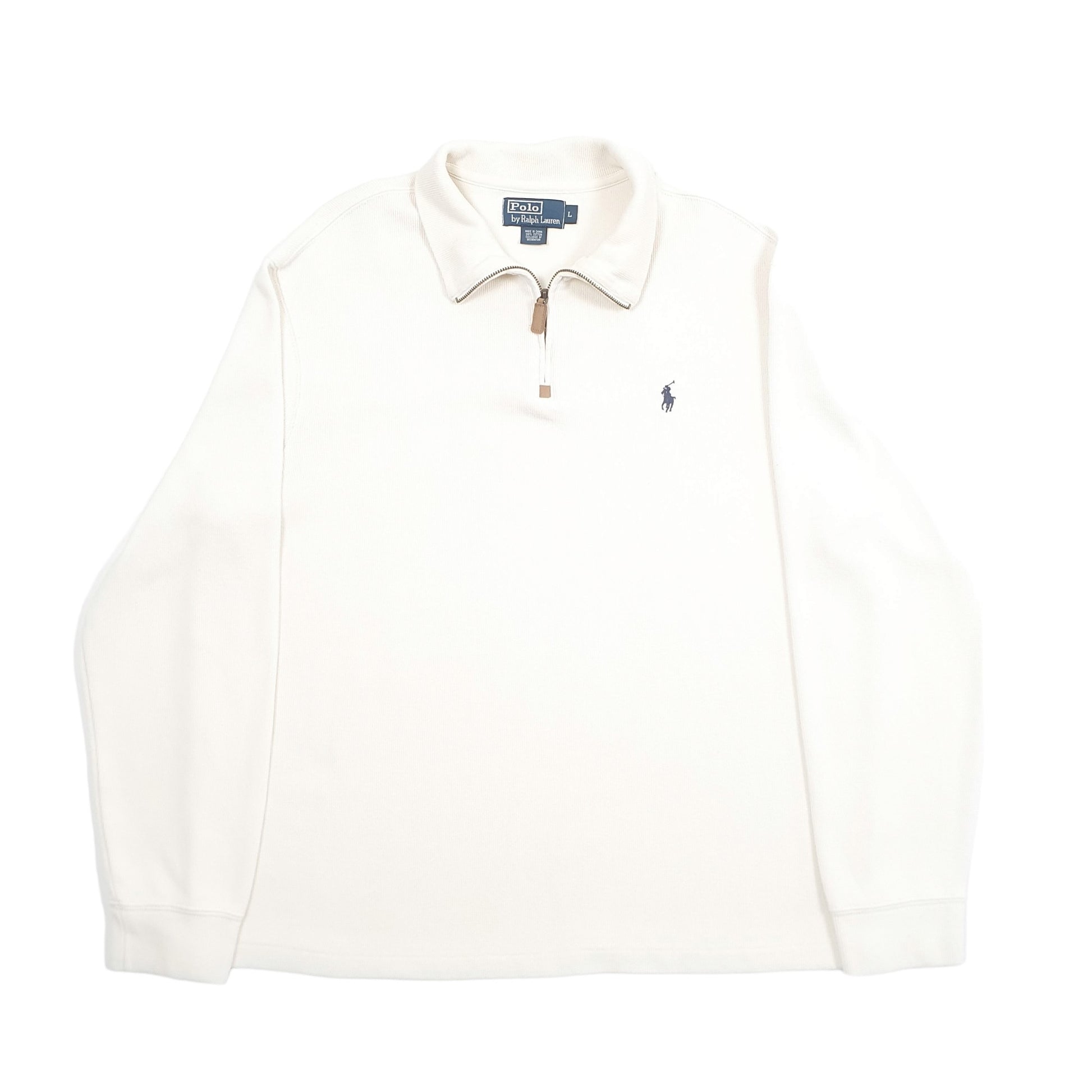 Polo Ralph Lauren Quarter Zip L Cream