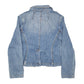 Womens Blue Tommy Hilfiger Denim Jacket Blazer Studed Denim Jacket Coat