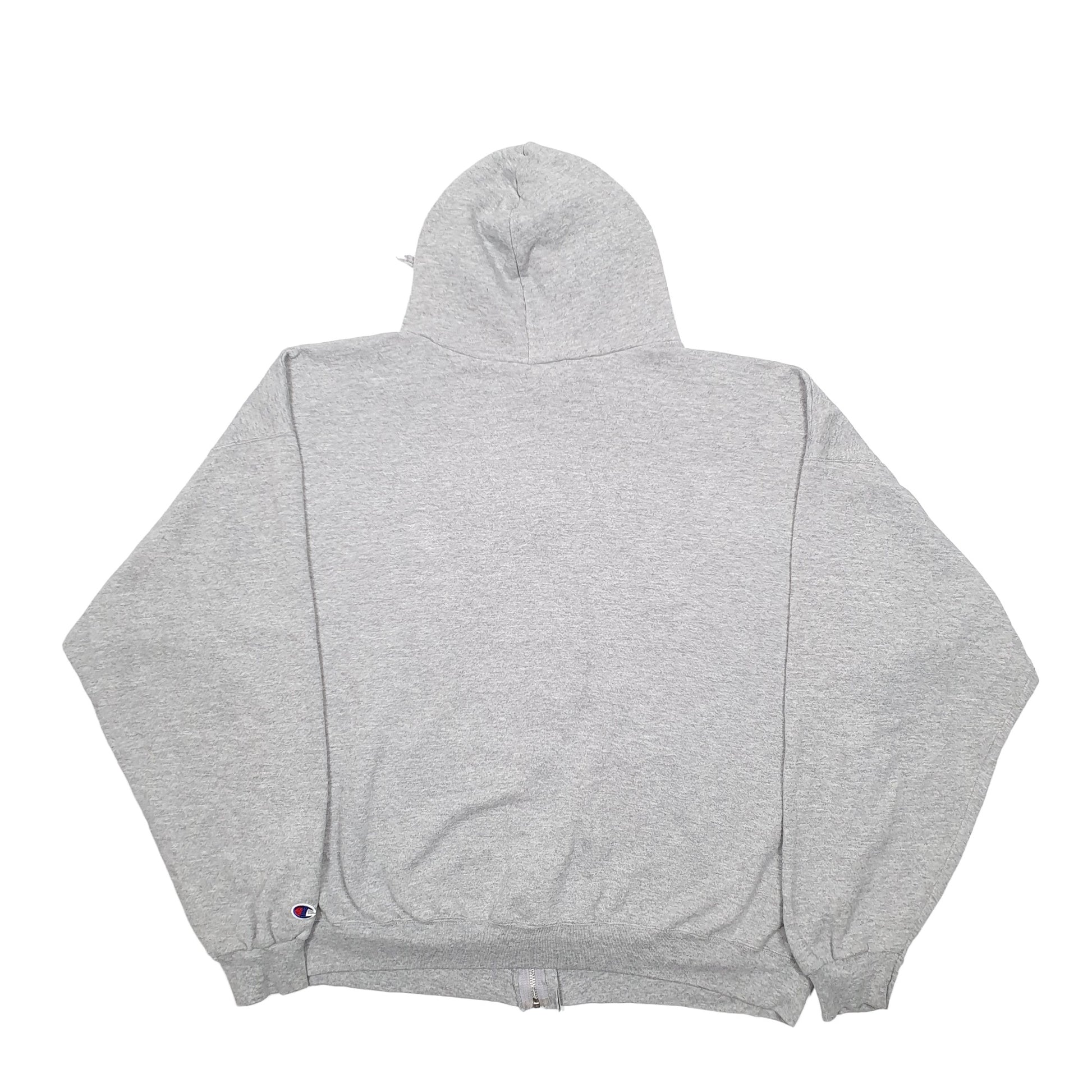 Mens Grey Champion  Full Zip Jumper