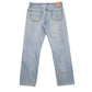 Levis 505 Regular Fit Jeans W40 L35 Blue