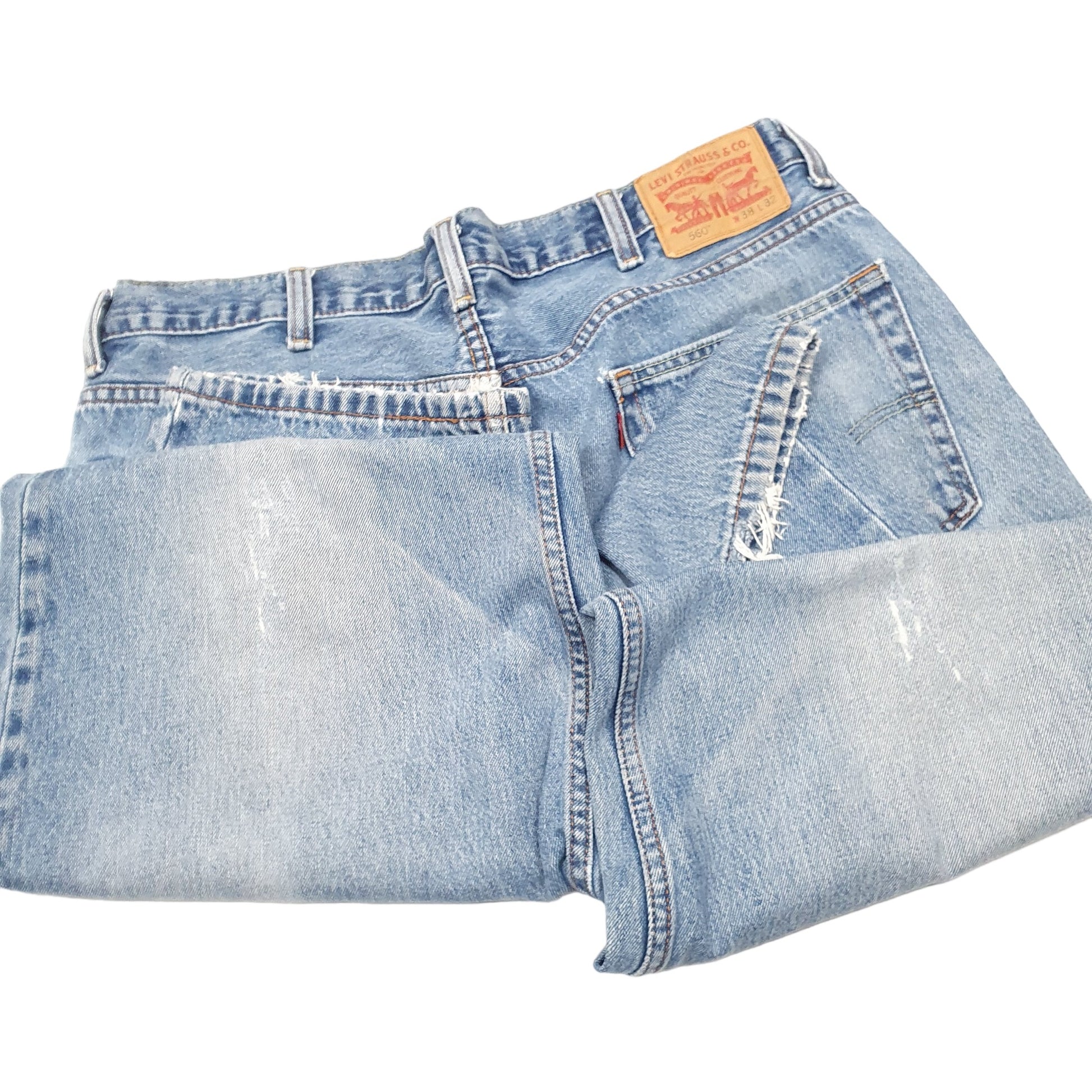 Mens Blue Levis  560 JeansW38 L32