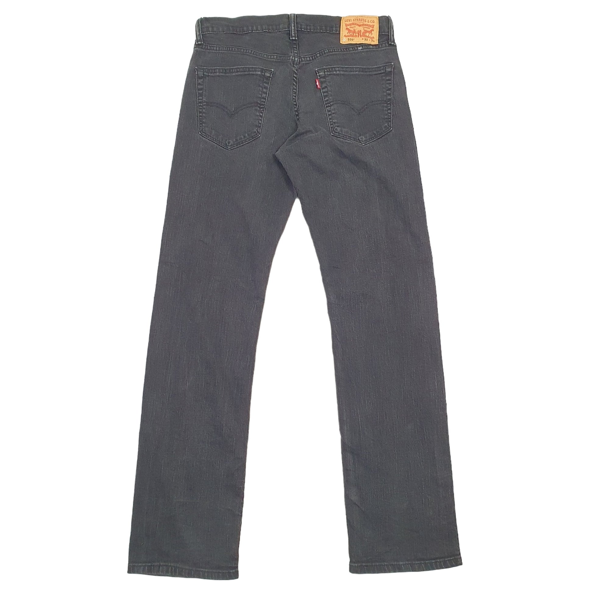 Levis 559 Relaxed Fit Jeans W32 L33 Black