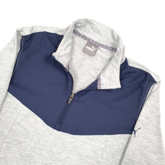 Puma Active Quarter Zip S Grey