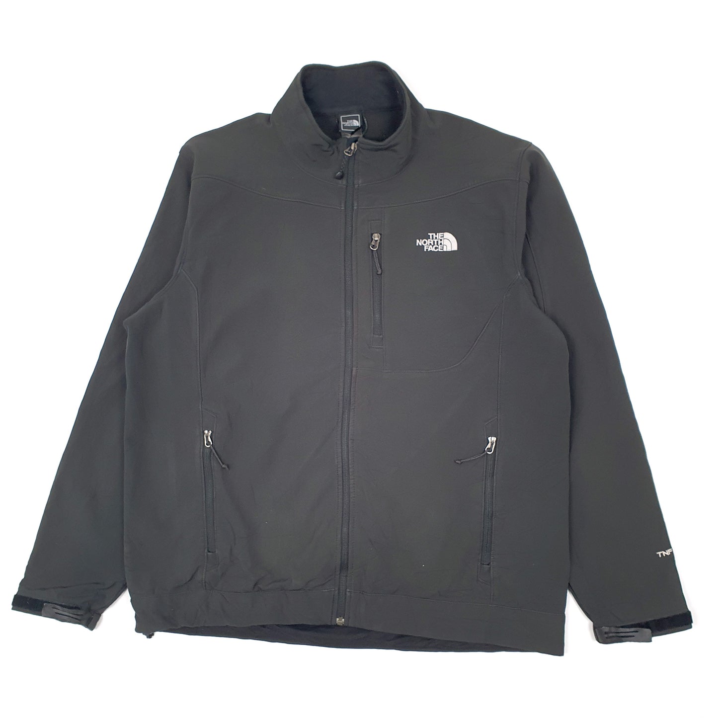Mens Black The North Face Apex Hoodie Coat