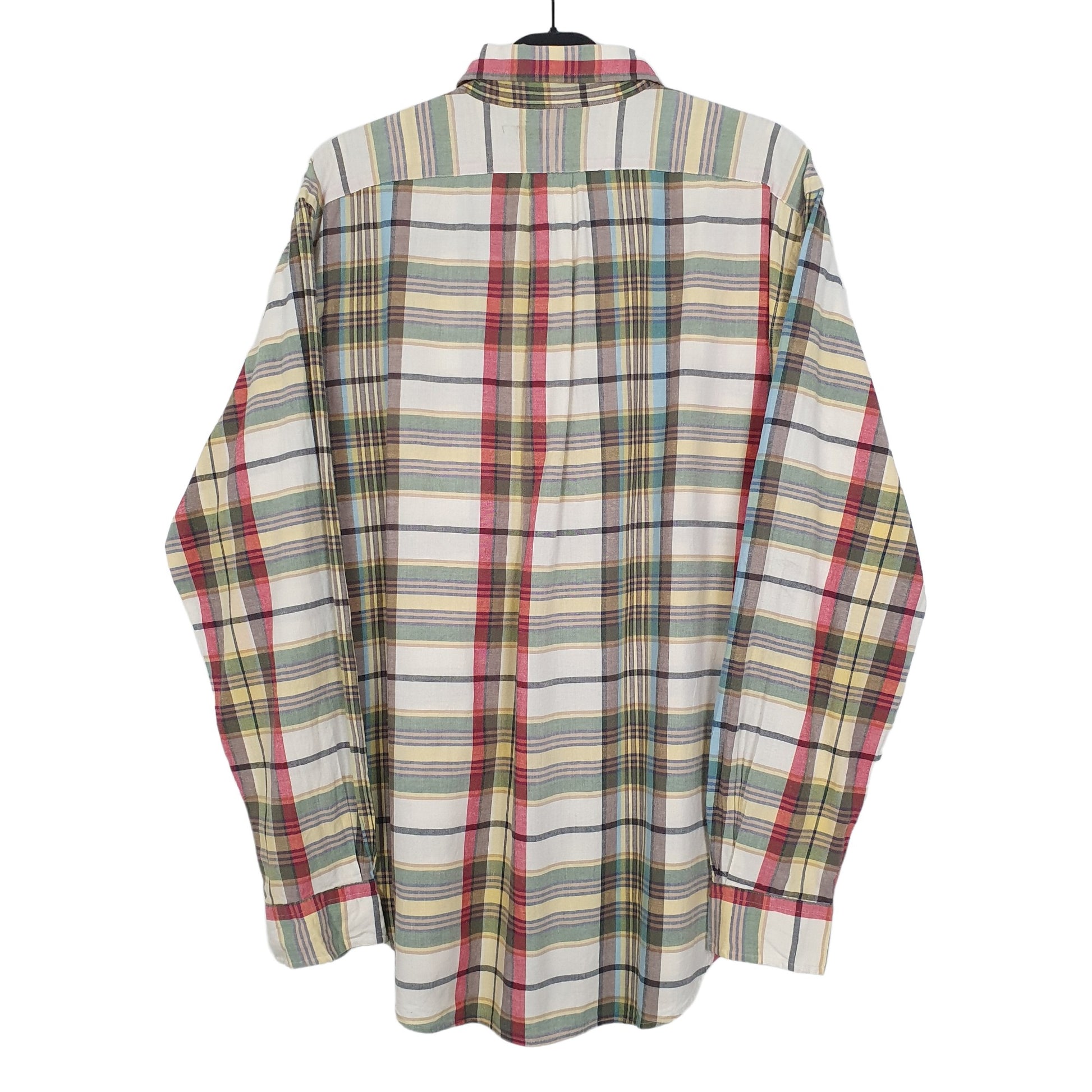 Ralph Lauren Long Sleeve Classic Fit Check Shirt Beige