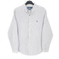 Ralph Lauren Dress Shirt Long Sleeve Custom Fit Check Shirt Blue