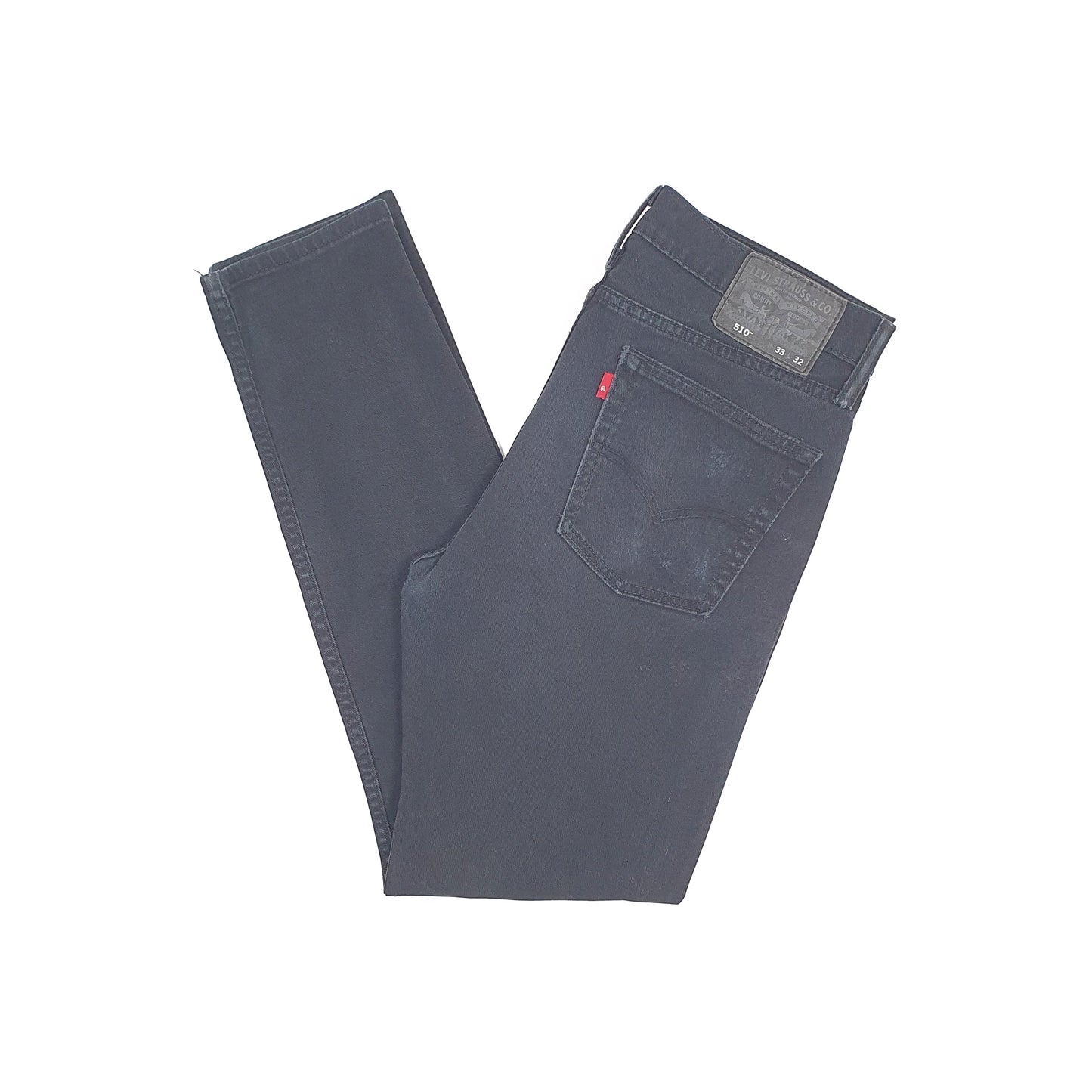 Levis 510 Skinny Fit Jeans W33 L32 Black