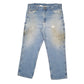 Mens Blue Carhartt  Carpenter Trousers