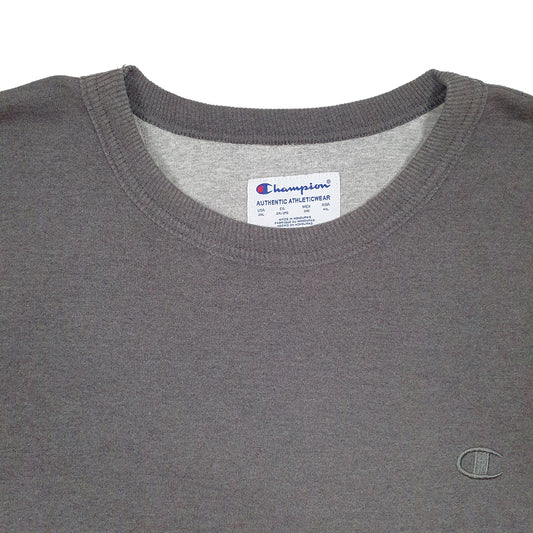 Mens Grey Champion  Crewneck Jumper