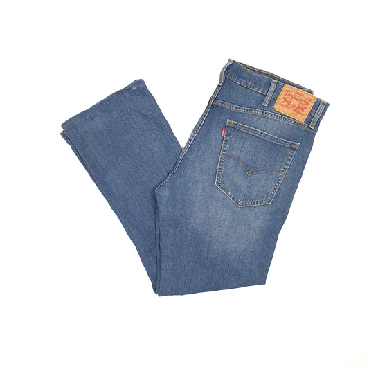 Levis 527 Bootcut Fit Jeans W38 L28 Blue