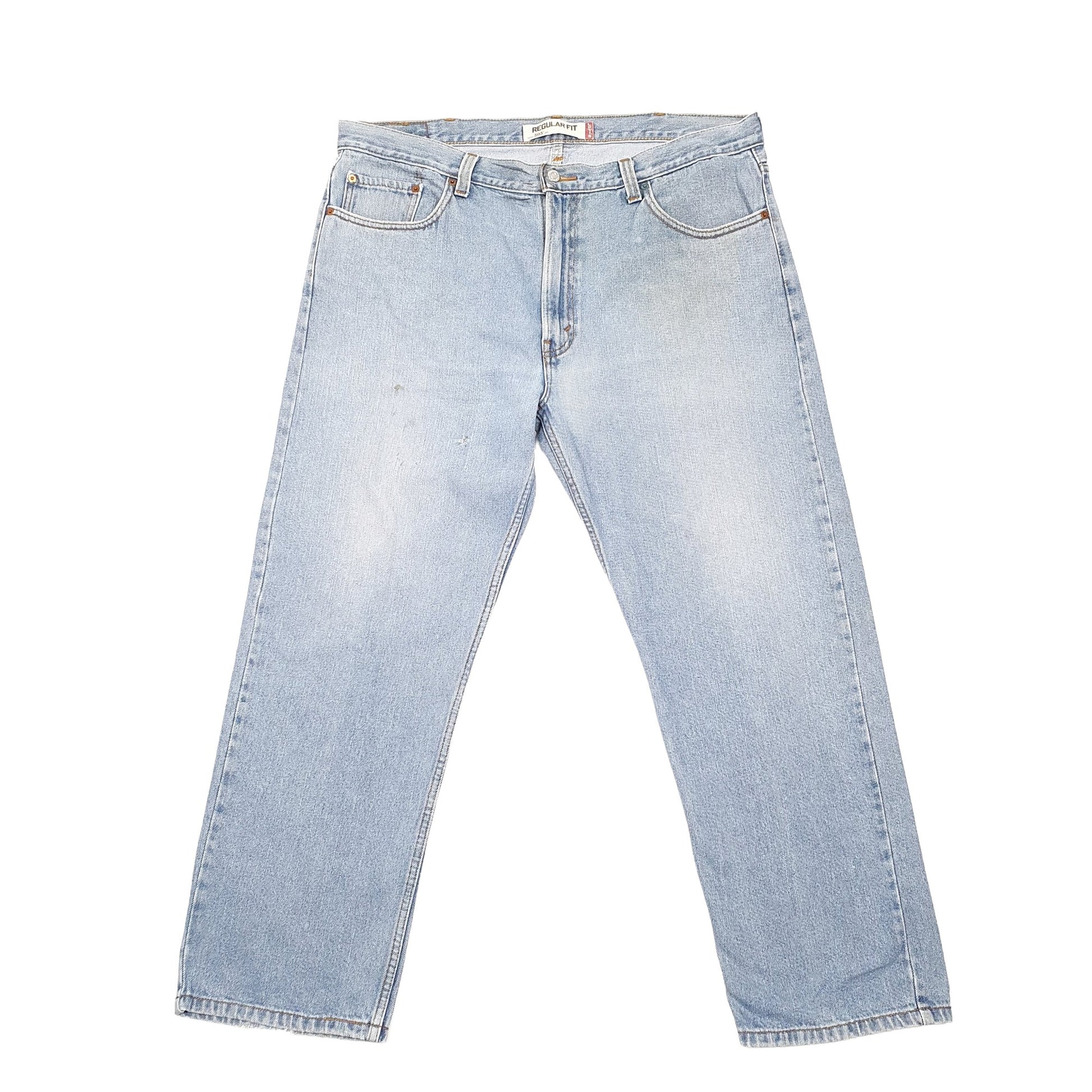 Levis 505 Regular Fit Jeans W40 L30 Blue