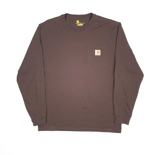 Brown Carhartt Crewneck Jumper