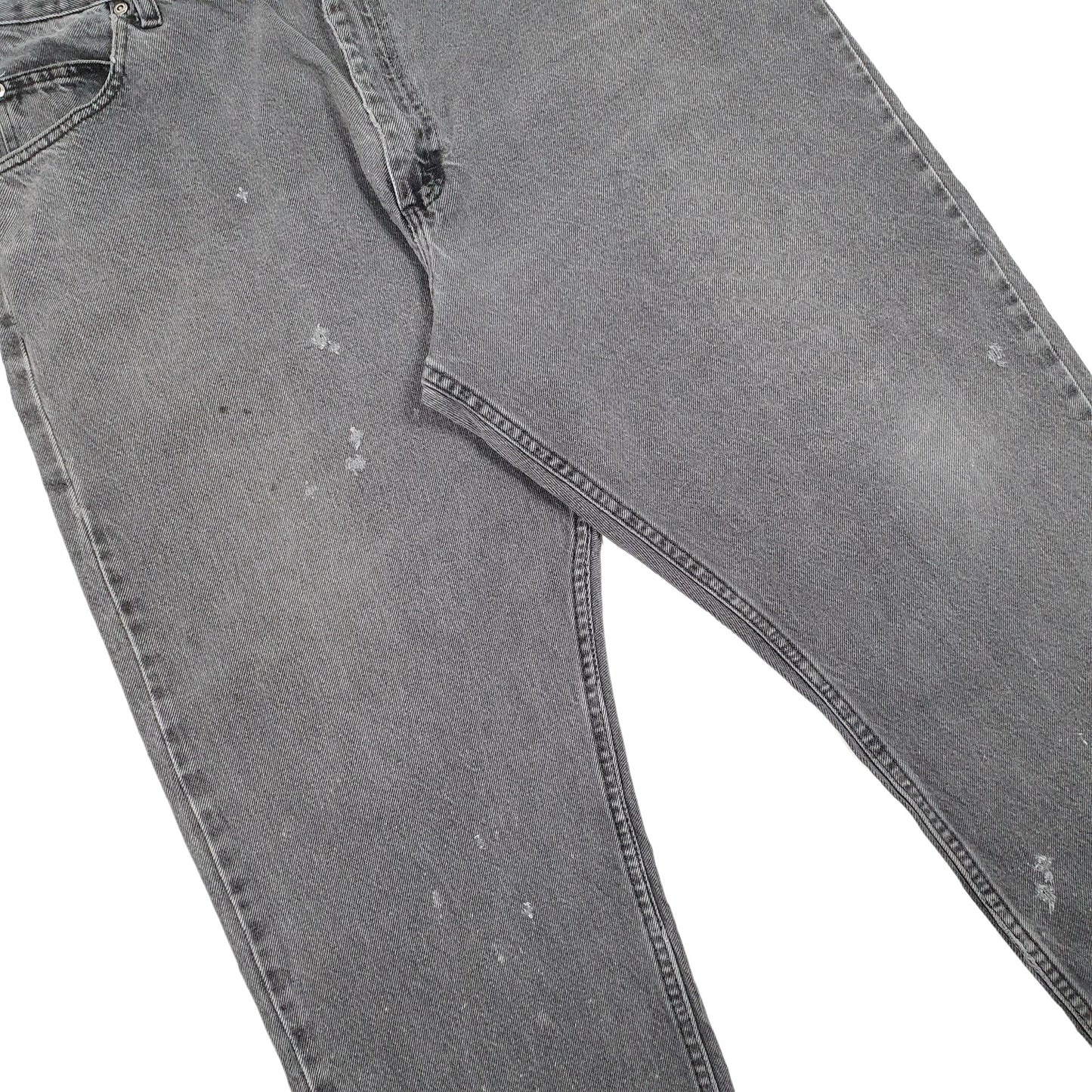 Wrangler Regular Straight Fit Jeans W41 L30 Black