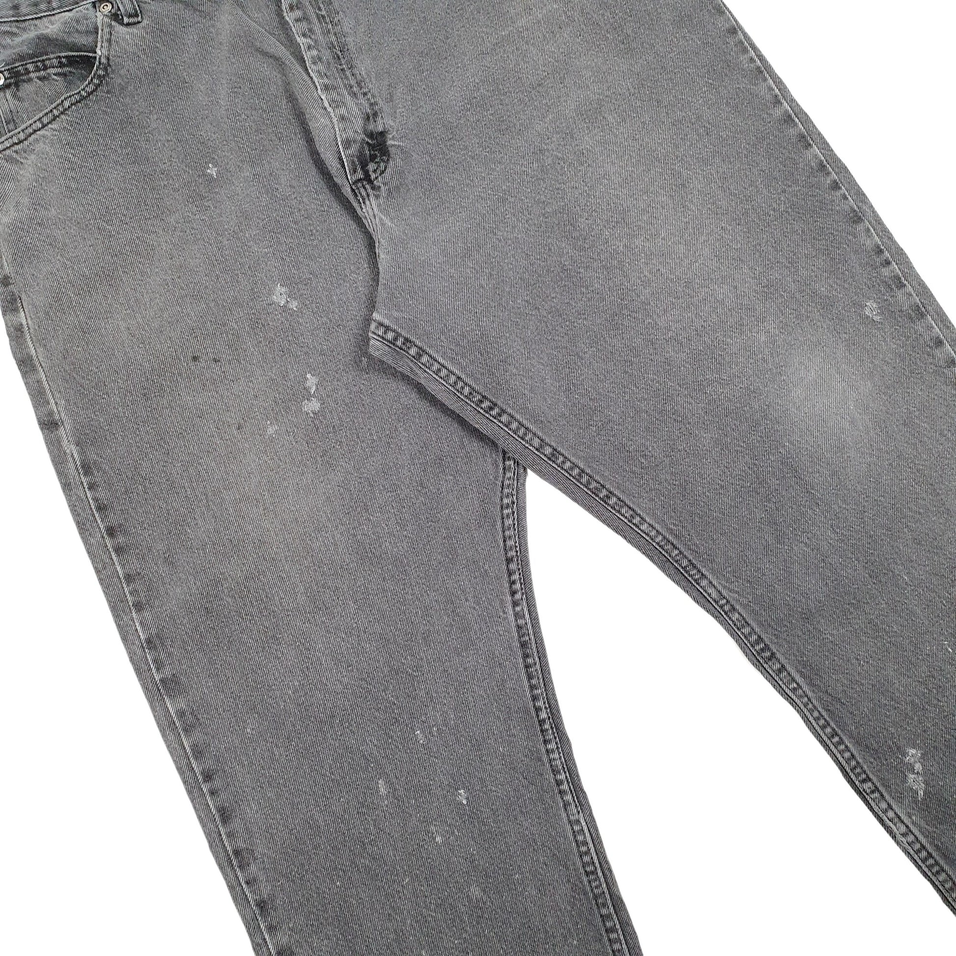 Wrangler Regular Straight Fit Jeans W41 L30 Black