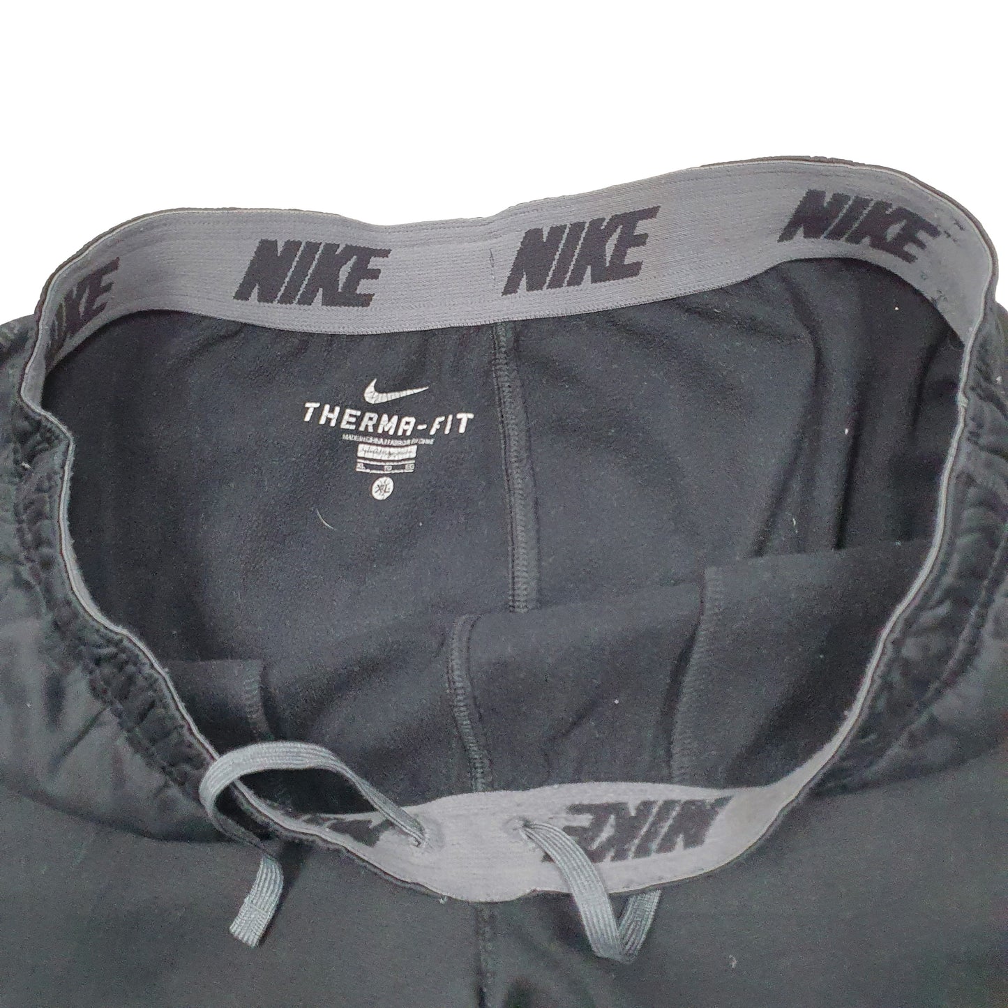 Mens Black Nike Therma Fit Active Track Suit Bottoms Jogger Trousers